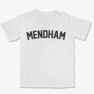 Mendham New Jersey Classic Curve Premium Heavyweight T-shirt
