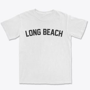 Long Beach Mississippi Classic Curve Premium Heavyweight T-shirt