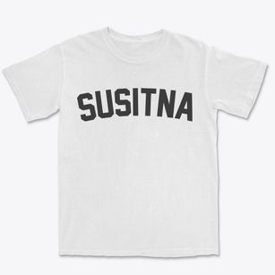 Susitna Alaska Classic Curve Premium Heavyweight T-shirt