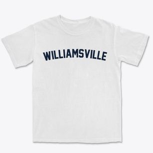 Williamsville New York Classic Curve Premium Heavyweight T-shirt