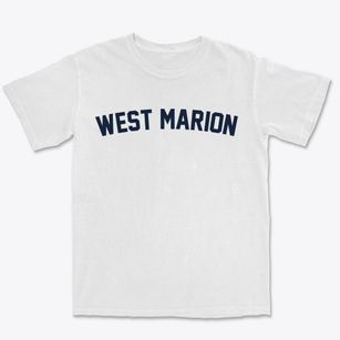 West Marion North Carolina Classic Curve Premium Heavyweight T-shirt