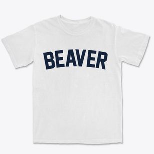 Beaver West Virginia Classic Curve Premium Heavyweight T-shirt