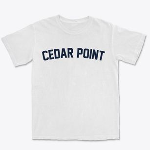 Cedar Point Illinois Classic Curve Premium Heavyweight T-shirt