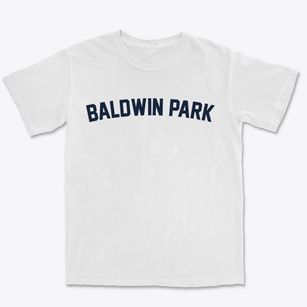 Baldwin Park Missouri Classic Curve Premium Heavyweight T-shirt
