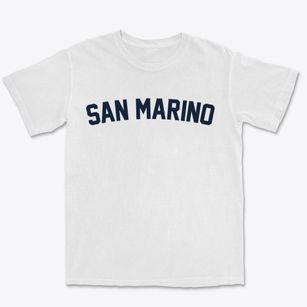 San Marino California Classic Curve Premium Heavyweight T-shirt