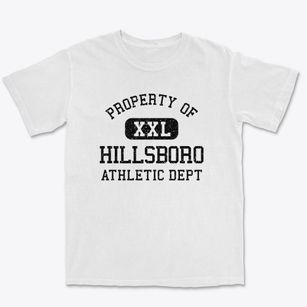 Hillsboro Illinois Athletic Dept Premium Heavyweight T-shirt