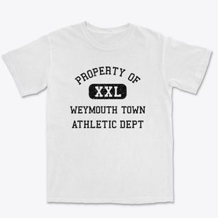 Weymouth Town Massachusetts Athletic Dept Premium Heavyweight T-shirt