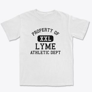 Lyme New Hampshire Athletic Dept Premium Heavyweight T-shirt