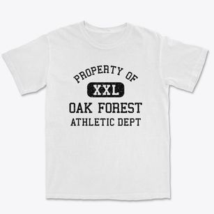 Oak Forest Illinois Athletic Dept Premium Heavyweight T-shirt