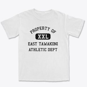 East Tawakoni Texas Athletic Dept Premium Heavyweight T-shirt