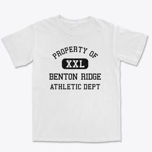 Benton Ridge Ohio Athletic Dept Premium Heavyweight T-shirt