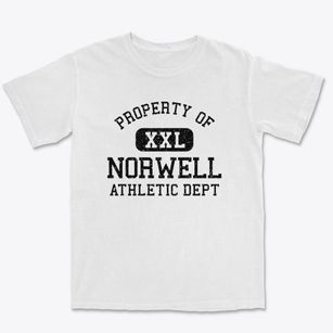 Norwell Massachusetts Athletic Dept Premium Heavyweight T-shirt