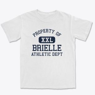 Brielle New Jersey Athletic Dept Premium Heavyweight T-shirt