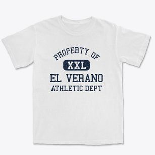 El Verano California Athletic Dept Premium Heavyweight T-shirt