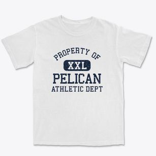 Pelican Wisconsin Athletic Dept Premium Heavyweight T-shirt