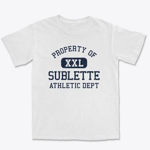 Sublette Kansas Athletic Dept Premium Heavyweight T-shirt