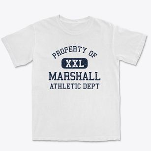 Marshall North Carolina Athletic Dept Premium Heavyweight T-shirt