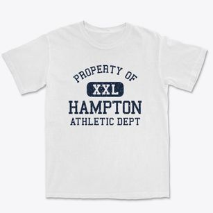 Hampton Nebraska Athletic Dept Premium Heavyweight T-shirt