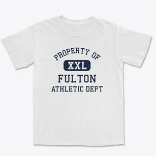Fulton Indiana Athletic Dept Premium Heavyweight T-shirt
