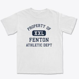 Fenton Iowa Athletic Dept Premium Heavyweight T-shirt