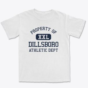Dillsboro North Carolina Athletic Dept Premium Heavyweight T-shirt