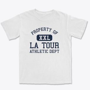 La Tour Missouri Athletic Dept Premium Heavyweight T-shirt