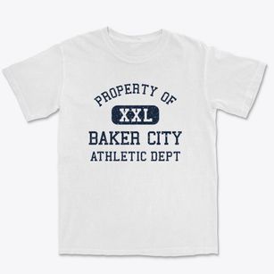 Baker City Oregon Athletic Dept Premium Heavyweight T-shirt