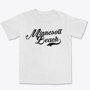 Minnesott Beach North Carolina Vintage Team Premium Heavyweight T-shirt