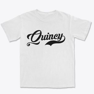 Quincy Massachusetts Vintage Team Premium Heavyweight T-shirt