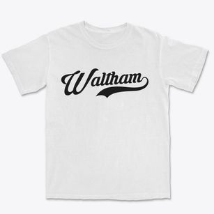 Waltham Massachusetts Vintage Team Premium Heavyweight T-shirt