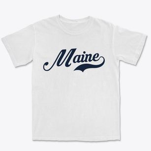 Maine New York Vintage Team Premium Heavyweight T-shirt