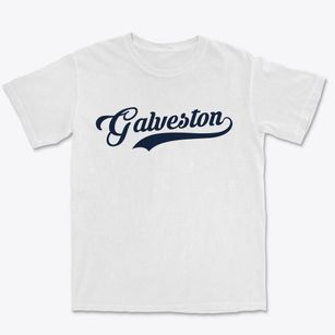 Galveston Texas Vintage Team Premium Heavyweight T-shirt