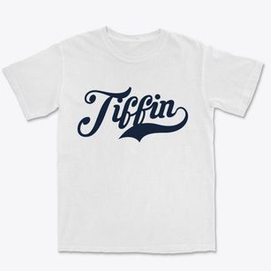 Tiffin Iowa Vintage Team Premium Heavyweight T-shirt