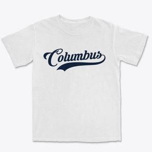 Columbus Mississippi Vintage Team Premium Heavyweight T-shirt