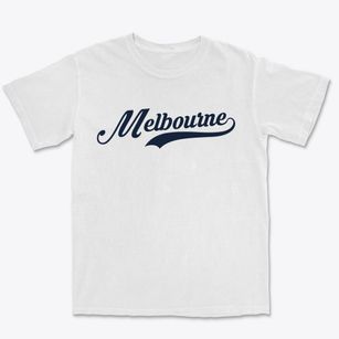Melbourne Florida Vintage Team Premium Heavyweight T-shirt