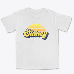 Sidney Montana Sublime Sunset Premium Heavyweight T-shirt