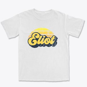 Eliot Maine Sublime Sunset Premium Heavyweight T-shirt