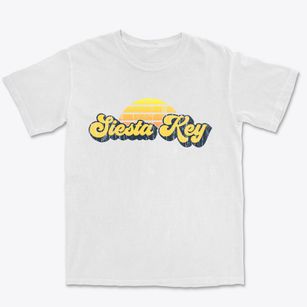 Siesta Key Florida Sublime Sunset Premium Heavyweight T-shirt