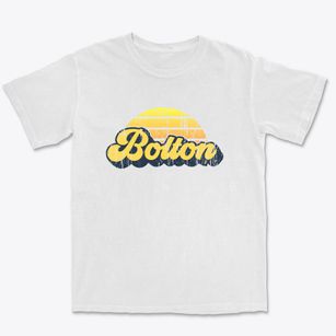 Bolton Massachusetts Sublime Sunset Premium Heavyweight T-shirt