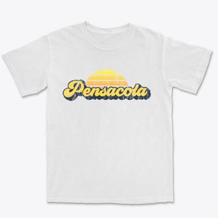 Pensacola Florida Sublime Sunset Premium Heavyweight T-shirt