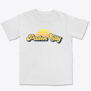 Paden City West Virginia Sublime Sunset Premium Heavyweight T-shirt