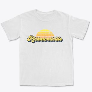 Richmondville New York Sublime Sunset Premium Heavyweight T-shirt