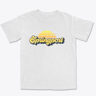 Springport New York Sublime Sunset Premium Heavyweight T-shirt