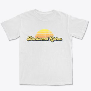 Birchwood Lakes Pennsylvania Sublime Sunset Premium Heavyweight T-shirt