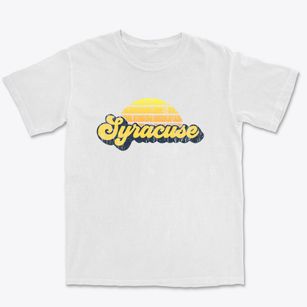 Syracuse Utah Sublime Sunset Premium Heavyweight T-shirt