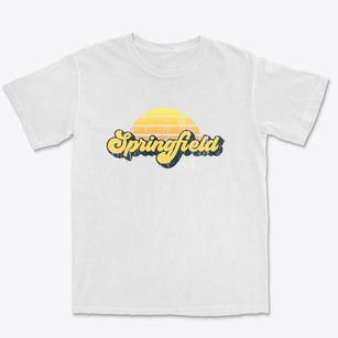 Springfield New York Sublime Sunset Premium Heavyweight T-shirt