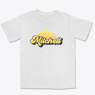 Mitchell Illinois Sublime Sunset Premium Heavyweight T-shirt