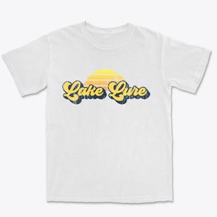 Lake Lure North Carolina Sublime Sunset Premium Heavyweight T-shirt