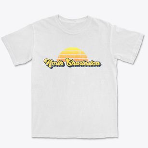 North Charleston South Carolina Sublime Sunset Premium Heavyweight T-shirt
