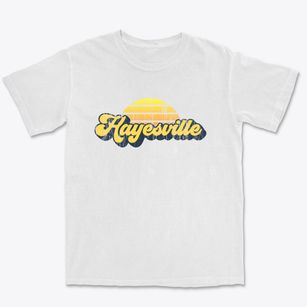 Hayesville Oregon Sublime Sunset Premium Heavyweight T-shirt